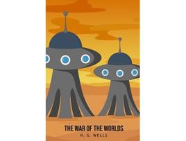 Livro The War of the Worlds de H G Wells (Inglês)