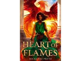 Livro Heart of Flames de Nicki Pau Preto (Inglês)