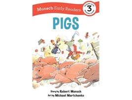 Livro Pigs Early Reader de Robert Munsch (Inglês - Capa Dura)