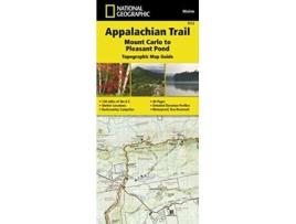 Livro Appalachian Trail, Mount Carlo To Pleasant Pond, Maine de National Geographic Maps (Inglês)