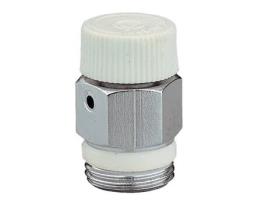 Válvula de Escape Manual CALEFFI de 1/4 de Polegada BSP para Ventilação de Ar de Radiador sem Necessidade de Chave