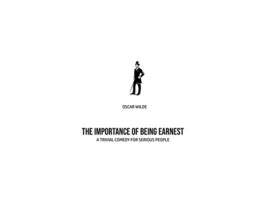 Livro The Importance of Being Earnest A Trivia Comedy for Serious People de Oscar Wilde (Inglês)