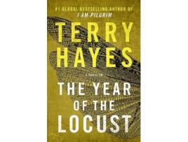 Livro Year of the Locust de Terry Hayes (Inglês - Capa Dura)