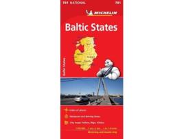 Livro Baltic States de Michelin (Inglês)