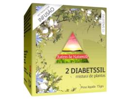 Infusão Nº2 Diabetssil Saquetas RAÍZES DA NATUREZA