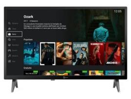 Smart Tv TELE SYSTEM 24 Polegadas Android Aosp Lx2 A11 12/220 V Pausa Tv Usb Digital Terrestre Dvb-T2 e Satélite Numeração de Canais Tivùsat Lcn