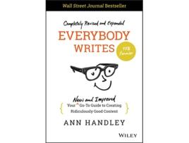Livro Everybody Writes de Ann Handley (Inglês - Capa Dura)