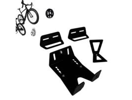 Suporte Float BAZIS para Bicicleta de Estrada e Capacete Preto