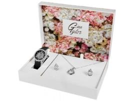 Conjunto Relógio + Joalharia GINA TAYLOR