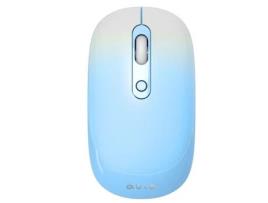 Mouse Sem Fio AULA Am207 2.4G com 4 Teclas 800-1900Dpi Azul