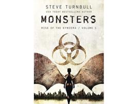 Livro Monsters Rise of the Kymiera de Steve Turnbull (Inglês)