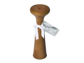 Brinquedo Interativo BAMBAM Madeira - Rosa - 16,5 x 5,5 x 5,5 cm)