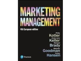 Livro Marketing Management European Edition de Phil T Kotler, Kevin Lane Keller et al. (Inglês - Capa Dura)