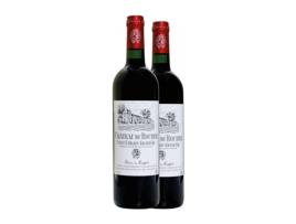 Vinho BARON DE MONTFORT Baron de Montfort. Château du Rocher Saint-Émilion Grand Cru (0.75 L - 2 Unidades)