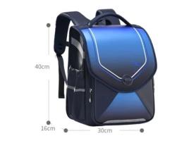 Mochila Escolar Ortopédica Mochila Escolar para Crianças em Pele de Plutónio