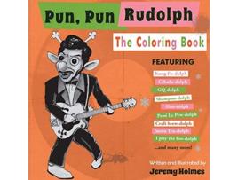 Livro Pun Pun Rudolph de Jeremy Holmes (Inglês)