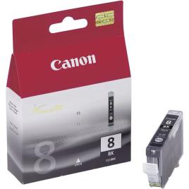 Canon Tinteiro Original CLI-8 BK com Tinta ChromaLife 100, Preto, Individual, 0620B001