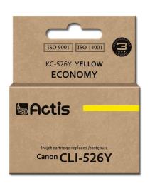 Tinteiro Compatível CLI-526Y Canon (Amarelo) - 