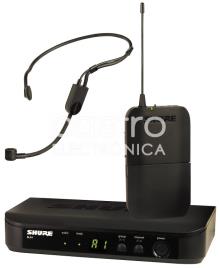 Central Microfone UHF s/ Fios c/ Micro Cabeça - 
