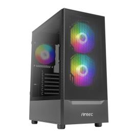 Caja Gaming  Nx410 atx 2xusb2.0 1xusb3.0 sin Fuente neg rgb