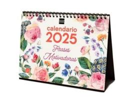Calendário de Mesa FINOCAM FRASES MOTIVADORAS Multicolor Papel 21 x 15 cm 2025