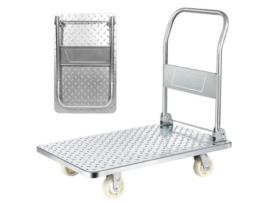 Carro Plataforma Con Ruedas. Carretilla Plegable de Carga 400Kg. MAGIC SELECT