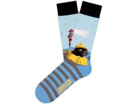 Meias de Homem JIMMYLION The Lighthouse Guardian Azul (L)