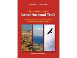 Livro Israel National Trail de Jacob Saar (Inglês)