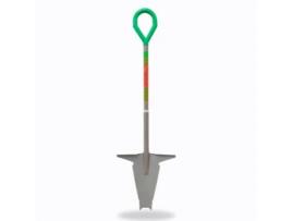 Pá de Raiz Profissional para Escavador de Raízes Root Digger Dentes de Aço Ultra Afiados Cabo de 360º 123 Cm de Comprimento Robusto e Durável STARLYF