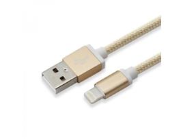 Cabo Telemóvel Usb Lightning SBOX Dourado