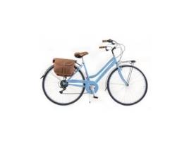 Bicicleta de Cidade Vintage Canellini Via Veneto Retro Aço Mulher Azul VIA VENETO BY CANELLINI