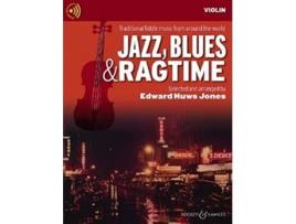 Livro Jazz, Blues Ragtime de Huws Jones e Edward (Inglês)