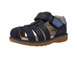 Sapatos de Criança CLARKS Roam Bay Pele Azul (20.5)