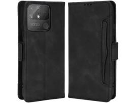 Capa Realme Narzo 50A HFS-HOUSE Carteira Preto