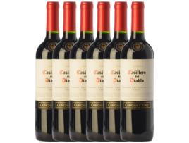 Concha y Toro Casillero del Diablo Cabernet Sauvignon Valle Central Crianza 75 cl (Caixa de 6 unidades)