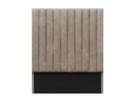 Cabeceira de cama SARAH VENTE-UNIQUE Taupe 90x190 cm, 90x200 cm