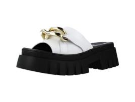 Sapatos de Mulher FOOS Etoile Tecido Branco (36)