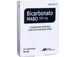 Bicarbonato 500 mg 30 Comprimidos MABO