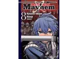 Livro Multimind Mayhem Volume 8 Isekai Tensei Soudouki de Ryousen Takami e Honoji (Inglês)