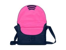 BE.EZ Bolsa de Ombro para Macbook Ou Tablet de 13 Polegadas Azul / Rosa
