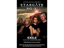 Livro STARGATE SG1 Exile Apocalypse book 2 de Sally Malcolm Laura Harper (Inglês)