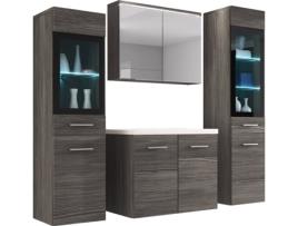 Conjunto de Banheiro Madrit Ii Bodega BRATEX