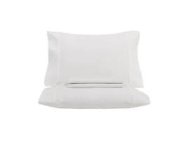 Conjunto Lençóis Percal 260X300Cm Branco Lyra