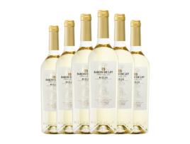 Vinho branco BARÓN DE LEY Blanco sobre Lías Rioja (0.75 L - 6 Unidades)