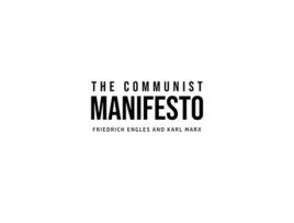 Livro The Communist Manifesto de Karl Marx Friedrich Engles (Inglês)