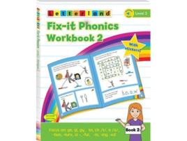 Livro Fixit Phonics Level 3 Workbook 2 de Lisa Holt (Inglês)