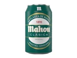 Cerveja MAHOU Clásica Lata (0.33 L - 24 Unidades)