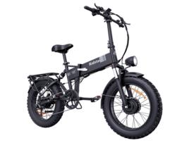Bicicleta Elétrica RIDSTAR H20 Pro 1000Wx2 48V 23Ah 49Km/H 112Km Travão a Disco Hidráulico Amortecedor Dianteiro e Traseiro