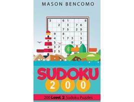 Livro Sudoku 200 de Mason Bencomo (Inglês)