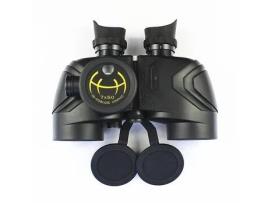 Binóculos 7X50 Telescópio Náutico À Prova D'Água para Uso Ao Ar Livre para Observação de Pássaros Caça Eventos Esportivos Preto BISBISOUS
